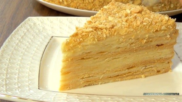 Рецепт классического торта «Наполеон»